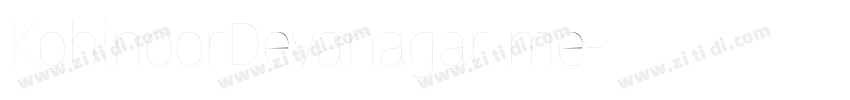 KohinoorDevanagar me字体转换 KohinoorDevanagar me字体转换